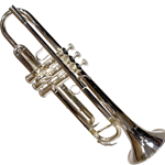 Blessing BTR1660S Artist Pro Trumpet Outfit, silver